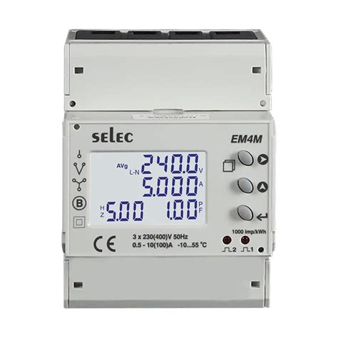 EM4M-3P-C-100A Energy meter : Amazon.in: Industrial & Scientific