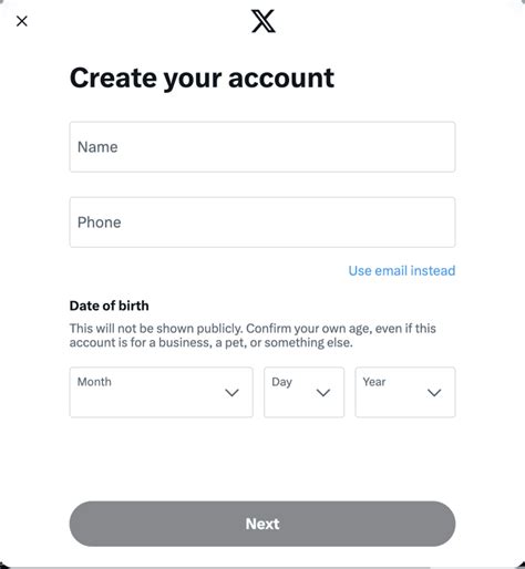 Create Twitter Account 的图像结果