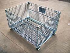 gabbie metalliche gabbia pieghevole pallet della rete metallica gabbie metalliche gabbia pieghevole pallet della rete metallica