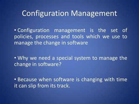 Configuration Management Example 的图像结果