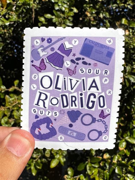 Olivia Rodrigo Sticker | Olivia Rodrigo | Drivers License Sticker ...