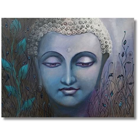 Artistic Buddha Painting Canvas For Living Room Buy Online From Mulund