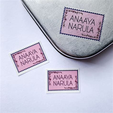 Vintage Stamp Transparent Labels – Cupik Design India