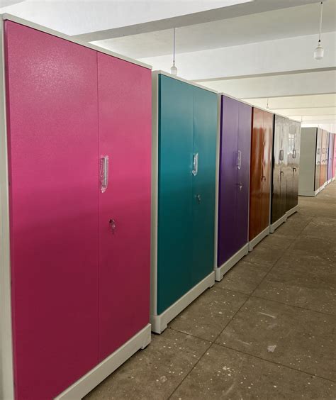 Steel Bero, Cupboard, 3 Door Wardrobe, Almirah, Metal bureau, wooden ...