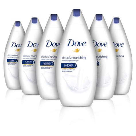 Buy Dove Deep Moisture Deeply Nourishing Body Wash, 450ml (pack of 6 ...
