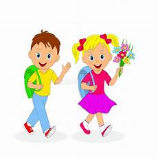 Going To School Clipart by Back To School Childrens Going To School Stock Vector Going To School Clipart