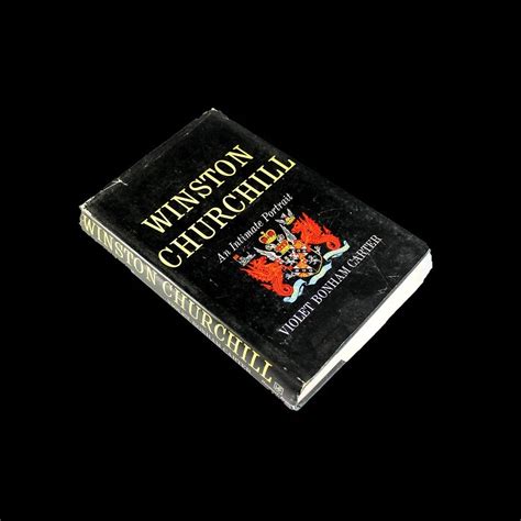 Hardcover Book, Winston Churchill, Violet Bonham Carter, First Edition ...