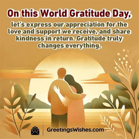 World Gratitude Day Wishes and Messages (21 September) - Greetings Wishes