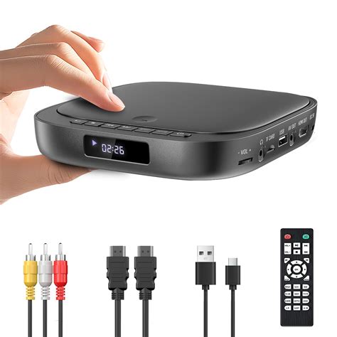 DVD Players for TV, Desobry HD 1080P Mini DVD Player, Region Free DVD ...