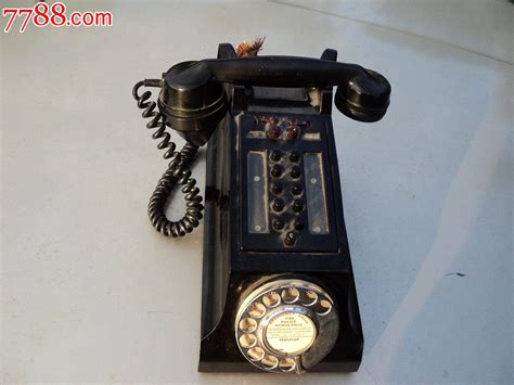 红色电话机,旧电话机,七十年代(20世纪),拨盘电话,台式,au24037936,在线拍卖,7788老电话