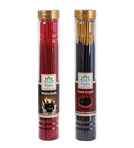 GYOU Organic Incense Sticks (OUDH, Gugal) Charcoal Free | Non Toxic ...