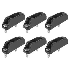 X AUTOHAUX 6pcs Canoe Kayak Cord Lock Cleat Kayak Cleat Quick Grip Self ...