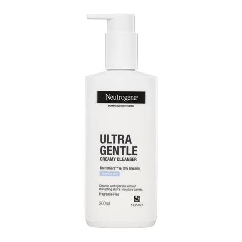 Neutrogena Ultra Gentle Creamy Cleanser For Sensitive Skin 200ml - AU ...