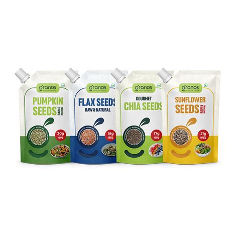 Shop Granos Superfood Seeds Online | Healthy Seeds | Pack of 4
