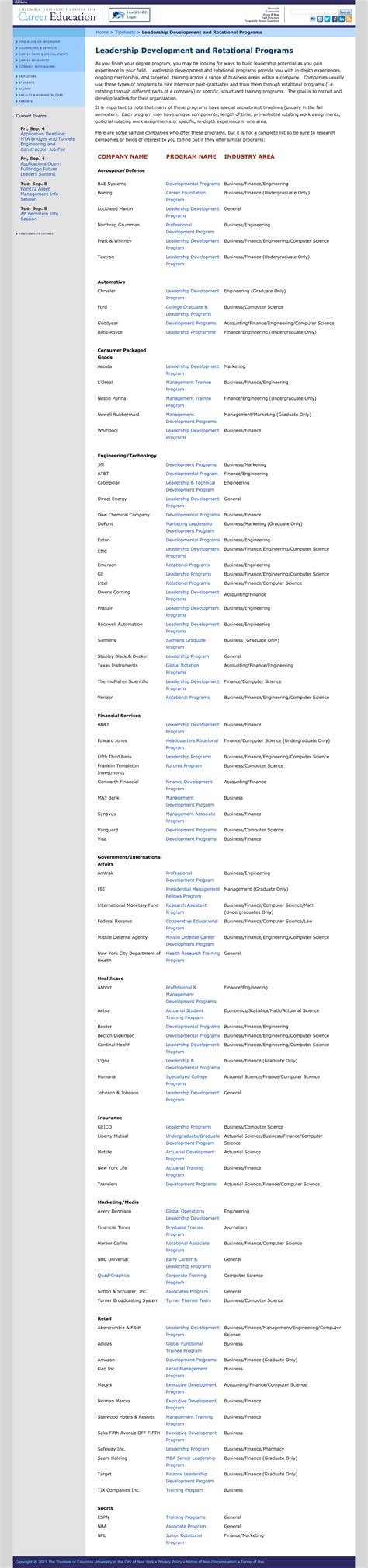 Leadership Development Programs | ACM@HU