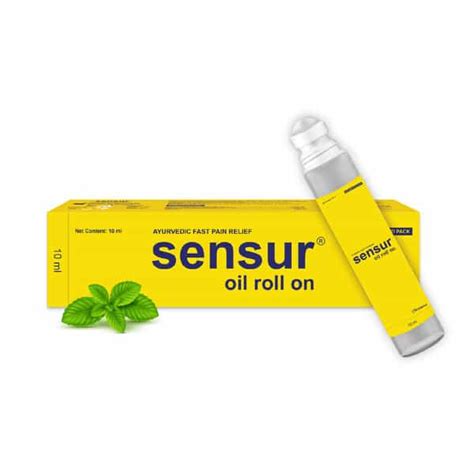 Buy SENSUR OIL ROLL ON - 10ML Online & Get Upto 60% OFF at PharmEasy
