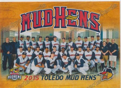 2015 Toledo Mud Hens Team Photo Checklist - Go Sports Cards