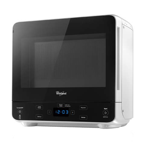 Whirlpool WMC20005YW 0.5 cu. ft. Compact Countertop Microwave w/ Pocket ...