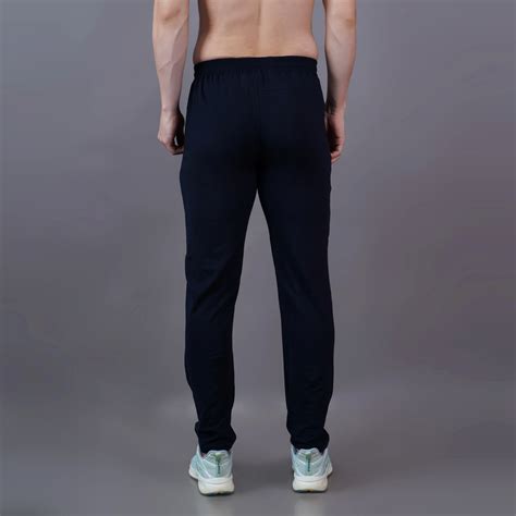Navy Blue Flex Fit Joggers for Men | Shiv Naresh - Shop Now