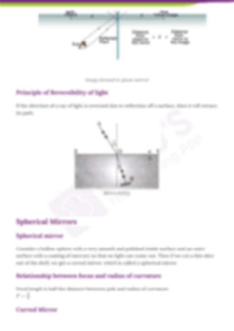 Image result for Light Chapter Class 10 Notes