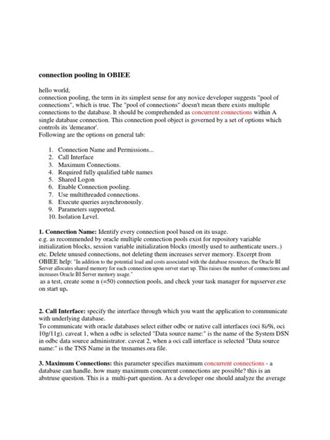 Connection Pool in Oracle SQL 的图像结果