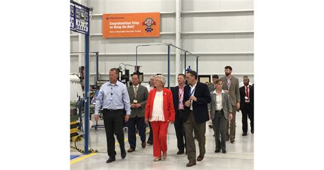 Alabama Governor Kay Ivey Visits UTC Aerospace Systems' Recently Expanded Facility In Foley
