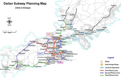 Dalian Map - China
