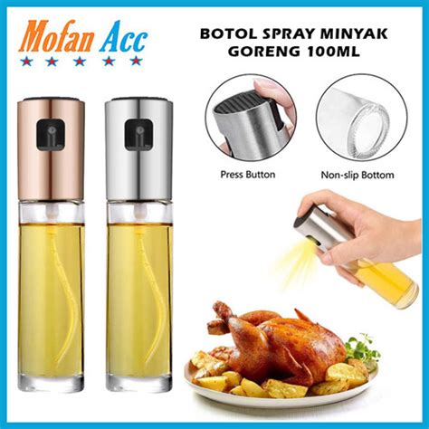 Jual Botol Spray Minyak Goreng Dapur Bottle Wadah Semprot Olive Oil ...