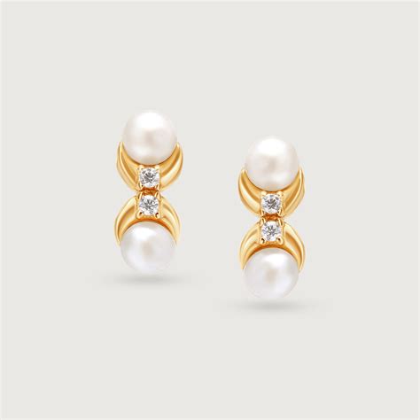 Pearlescent Universe 14Kt Pearl Stud Earring