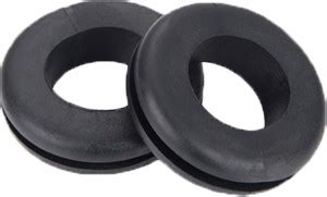 KRIONKART Open Wiring Rubber Grommets 19mm Black - Pack of 100 Drip ...