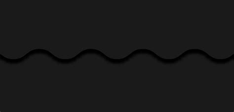 Schwarzer Hintergrund mit gewelltem Musterdesign Einfacher Hintergrund ...