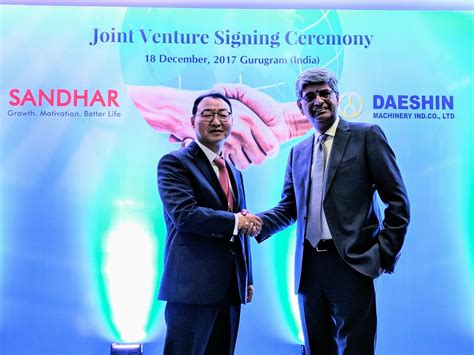 Sandhar Tech inks JV with Korea’s Daeshin Machinery for gearshift ...