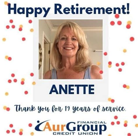 AurGroup Financial Credit Union on LinkedIn: #happyretirement # ...