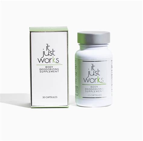 Body Deodorizing Supplement by It Just Works | Deodorant, Best natural ...