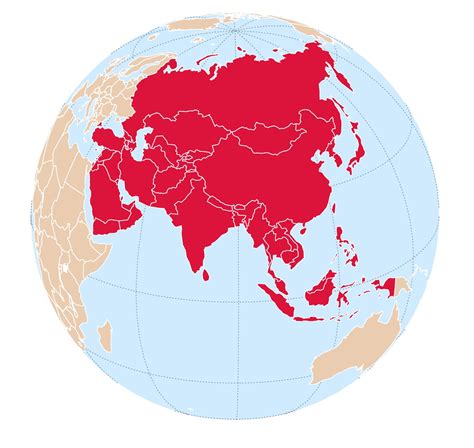 Asia Map 的图像结果