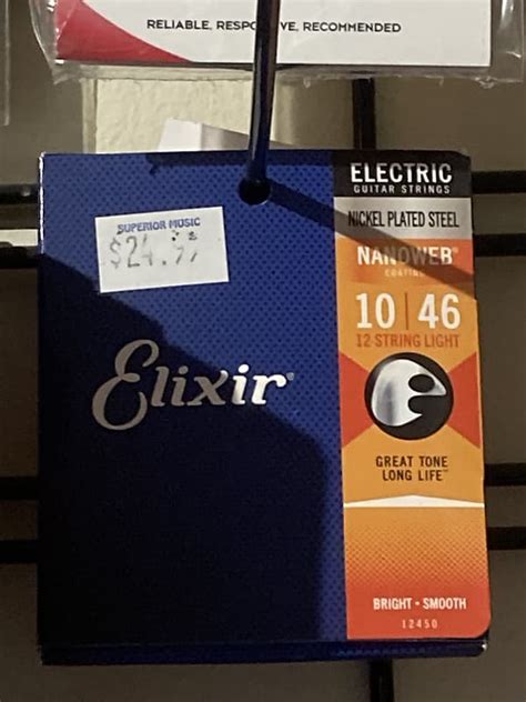Image result for Elixir 12 String Guitar Strings