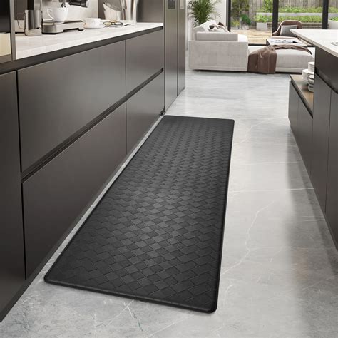 PABUBE Kitchen Mat Cushioned Anti Fatigue Kitchen Rugs Waterproof Non ...