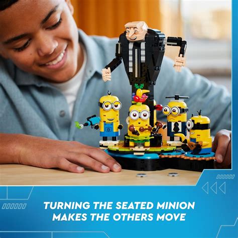 LEGO Despicable Me 4 Brick-Built Gru and Minions India | Ubuy