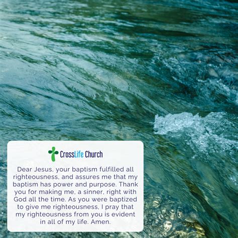 What Does Jesus Mean “To Fulfill All Righteousness”? - CrossLife Church ...