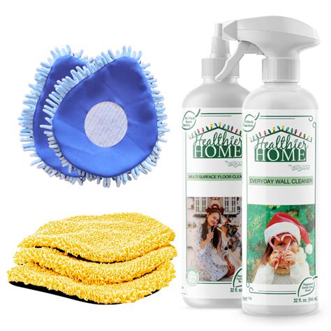 Peppermint Wall and Floor Cleaner Holiday Bundle – Healthier Home Products