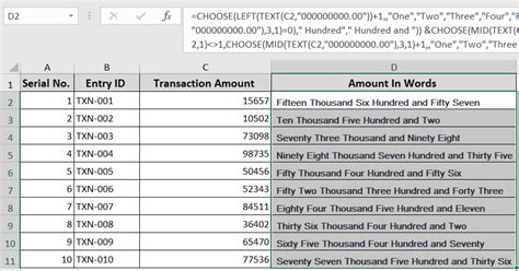 How to Convert 155 into Words Using Formula in Excel 的图像结果