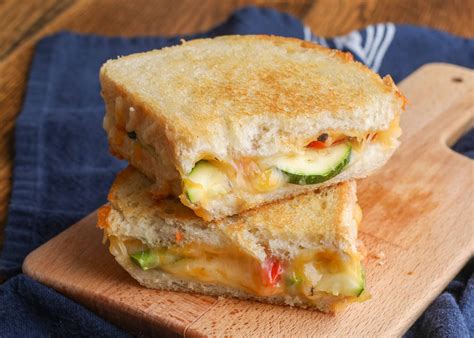 Vegetable Grilled Cheese - Vegetable Recipes