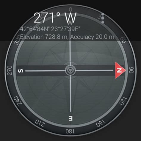 Android Compass 的图像结果
