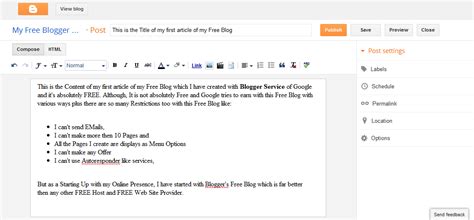 How to Set Up a Blog for Free 的图像结果