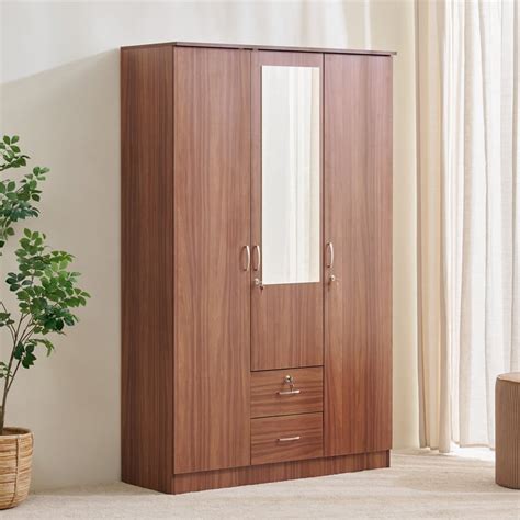 Buy Helios Alton 3-Door Wardrobe with Mirror and Drawers from Alton by ...