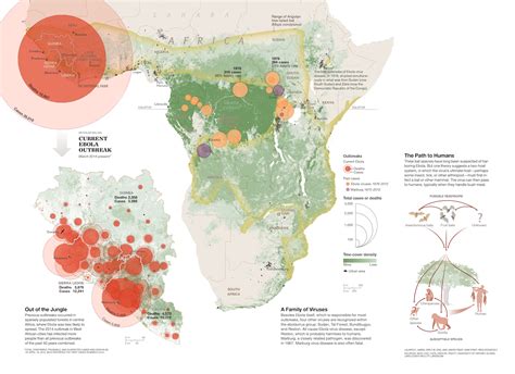 Tracking The Geographic Distribution Of Ebola: An Updated Overview