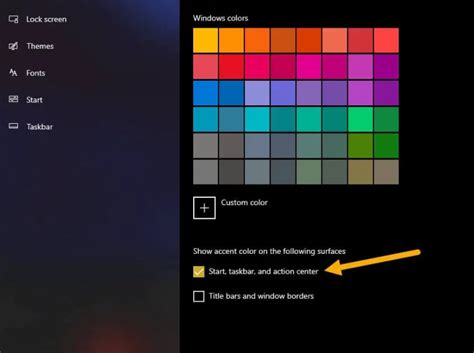 Image result for Change My Start Menu Color