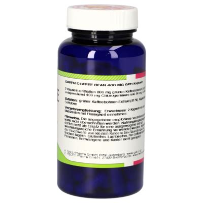 Green Coffee Bean 400 mg GPH Capsules [4324366]-Gall-Pharma GmbH-Online ...