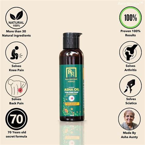 ASHA OIL : RAM BAAN FOR KNEE PAIN, BACKPAIN, ARTHRITIS & SCIATICA (70
