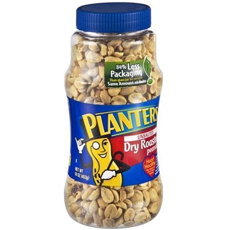 Planters Unsalted Dry Roasted Peanuts 35 Oz at Katina Woods blog